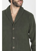 Elegante cardigan in avvolgente pile di viscosa