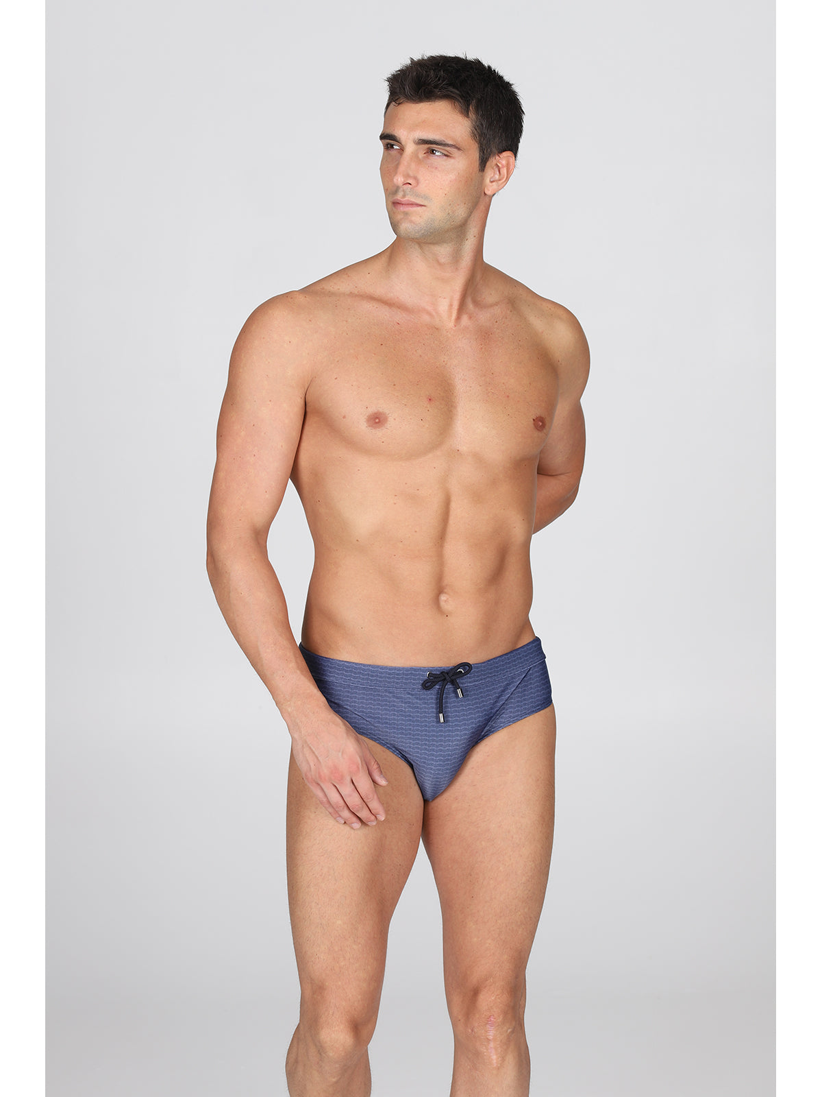 Slip mare uomo, con disegno esclusivo "onda"