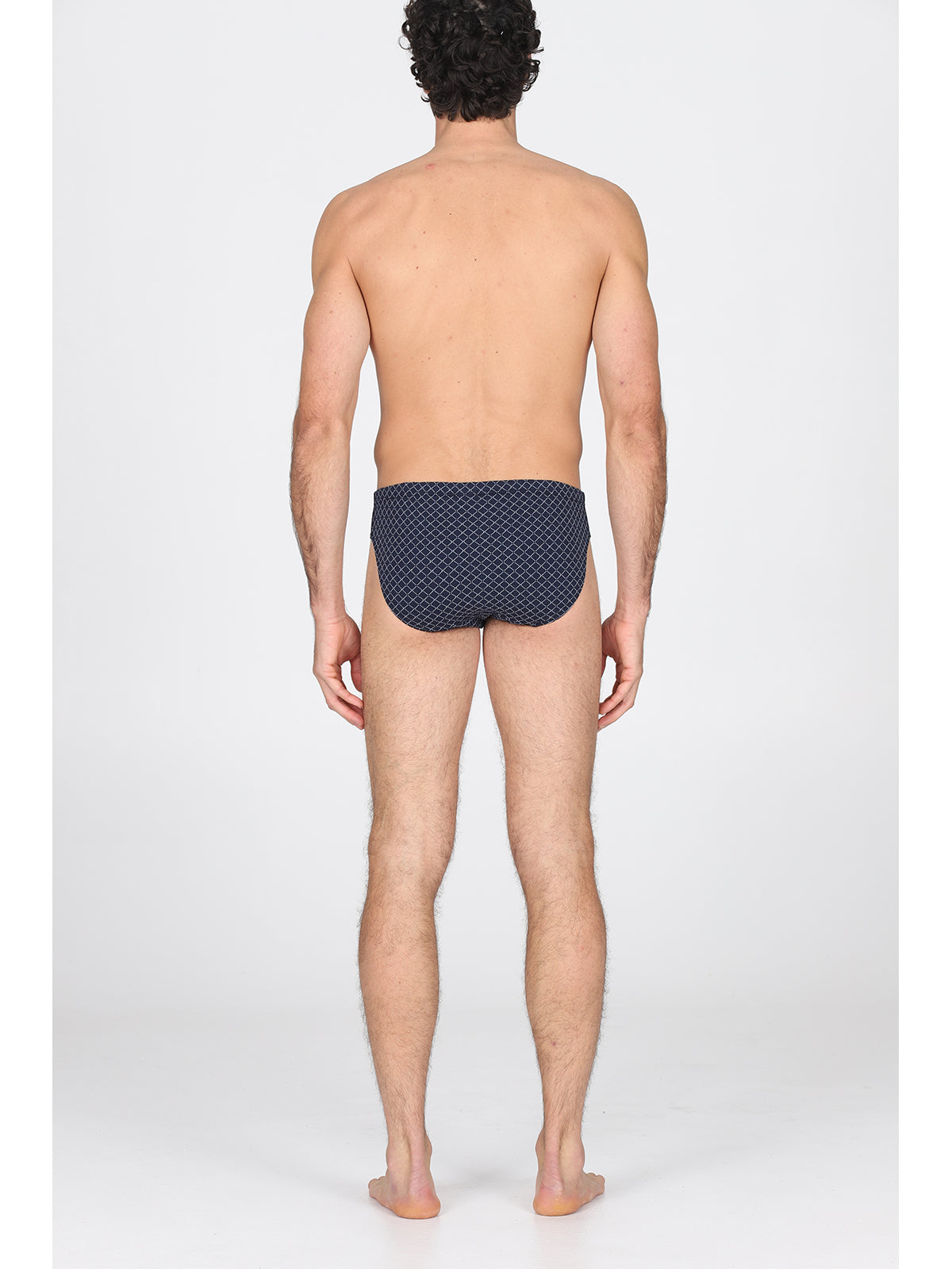 Slip comfort in cotone bielastico a rombi, confezione bipack romb Julipet