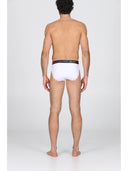 Slip comfort in cotone bielastico multicolor, confezione bipack B.co/blu Julipet