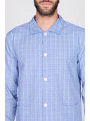 Pigiama cardigan in pregiato popeline Galles Julipet