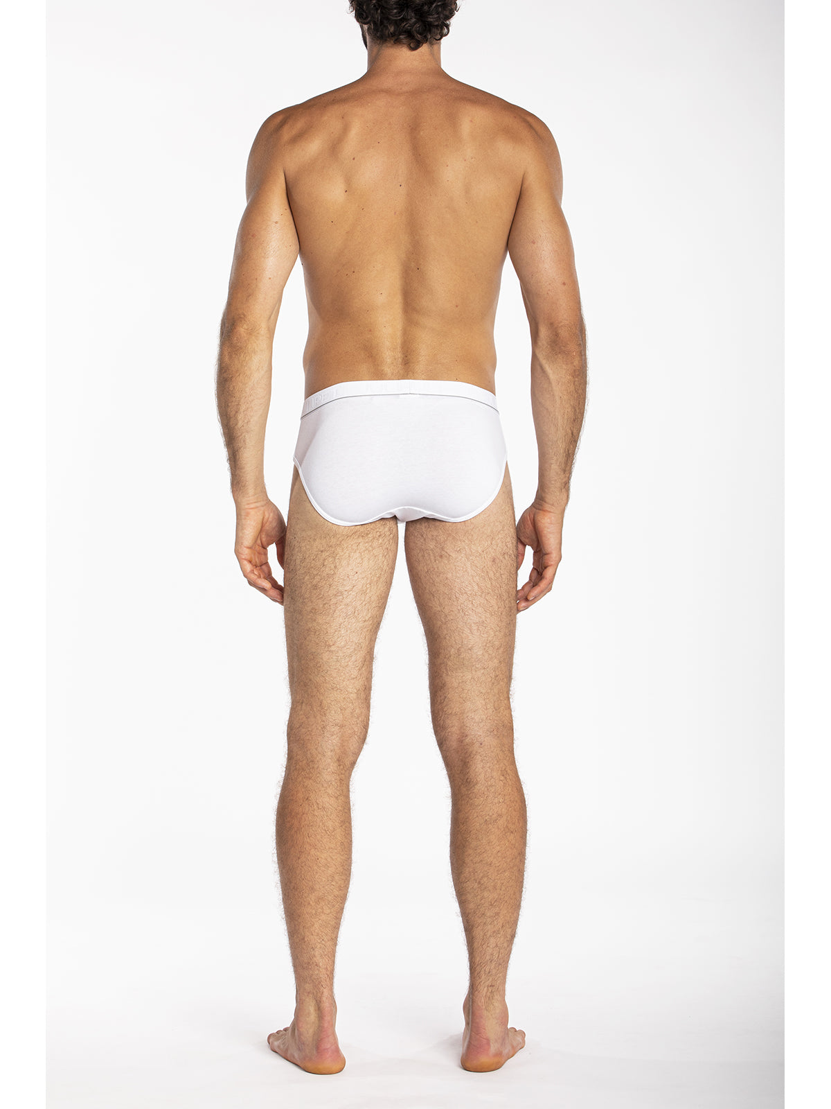 Slip medio in jersey di cotone makò elasticizzato bipack Nero Julipet