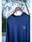 Pigiama girocollo, in morbido modal disegno racchette