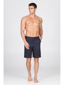 Bermuda classico uomo, in puro cotone nei colori classici blu o ecru