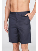 Bermuda classico uomo, in puro cotone nei colori classici blu o ecru