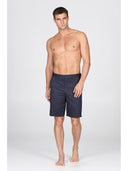 Bermuda classico uomo, in puro cotone nei colori classici blu o ecru