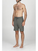 Pantalone uomo corto in tessuto tecnico stretch traspirante j-tech