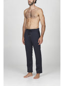 Pantalone uomo lungo in tessuto tecnico stretch traspirante j-tech