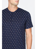 Pigiama corto serafino, in traspirante jersey di puro cotone s/z