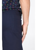 Pigiama corto serafino, in traspirante jersey di puro cotone s/z