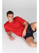 Pigiama corto in leggerissimo jersey 100% cotone