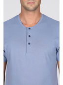 Pigiama corto, disegno scozzese in traspirante jersey di puro cotone s/z