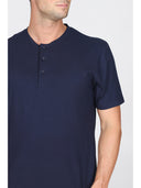 Pigiama corto fantasia, in traspirante puro cotone con filato doppia torsione