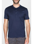 Pigiama corto uomo in leggero e setoso puro cotone mercerizzato, disegni arance