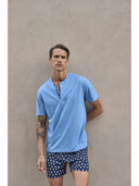 Pigiama corto, in traspirante jersey di puro cotone s/z