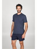 Pigiama corto in leggero e fresco puro cotone, in fantasia cravatteria Cravatta Julipet