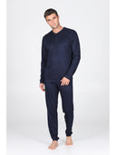 Pigiama serafino in  100% lyocell per un comfort ricercato