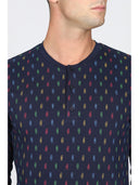 Pigiama serafino, in traspirante jersey di puro cotone s/z