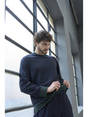 Pigiama uomo con maglia double face reversibile in due colori