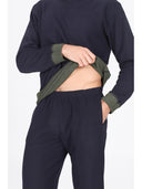 Pigiama girocollo double face, due colori