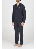 Pigiama cardigan in morbido modal, ispirazione tennis