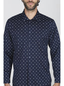 Pigiama cardigan da uomo, in cotone mercerizzato fantasia classica