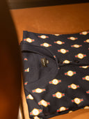 Pigiama serafino Artist Edition, in caldo interlock di puro cotone Watch Julipet