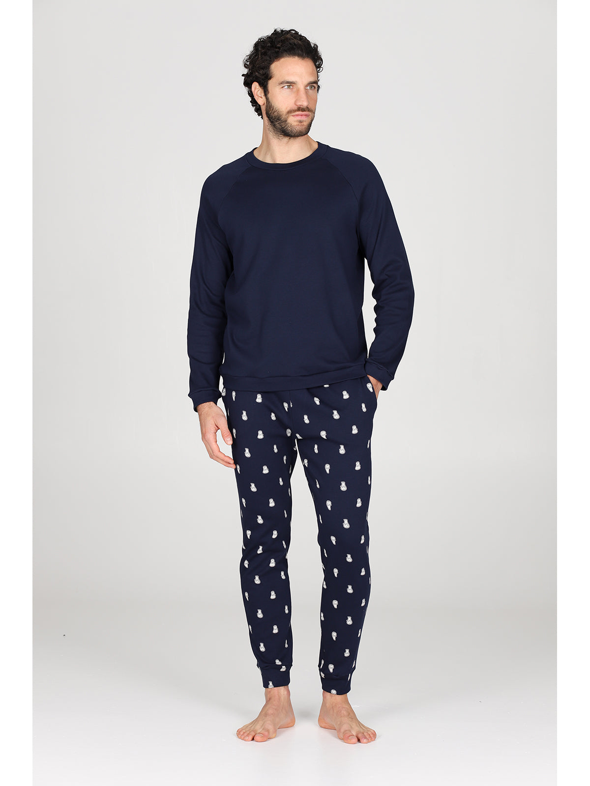 Pigiama lungo - stampa 'Olaf' - 2 pezzi - BLU - 12.00 Pigiama lungo - stampa 'Olaf' - 2 pezzi - BLU - 12.00