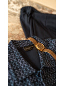 Pigiama cardigan in caldo interlock di puro cotone Orologi Julipet
