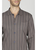 Pigiama cardigan uomo, in soffice modal e cotone