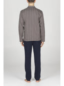 Pigiama cardigan uomo, in soffice modal e cotone