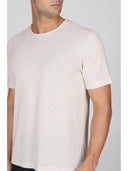 T-shirt in tessuto tencel e canapa, massima traspirabilità