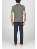 T-shirt uomo a manica corta, in performante piquet stretch j-tech