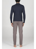 Polo uomo wool tech personalizzabile: raffinato stile casual chic