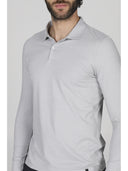 Polo uomo wool tech personalizzabile: raffinato stile casual chic