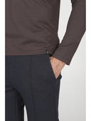Polo uomo wool tech personalizzabile: raffinato stile casual chic
