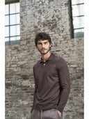 Polo uomo wool tech personalizzabile: raffinato stile casual chic