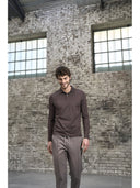 Polo uomo wool tech personalizzabile: raffinato stile casual chic