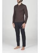 Polo uomo wool tech personalizzabile: raffinato stile casual chic