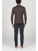 Polo uomo wool tech personalizzabile: raffinato stile casual chic