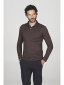 Polo uomo wool tech personalizzabile: raffinato stile casual chic