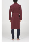 Vestaglia sciallata in avvolgente pile di viscosa