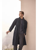 Vestaglia sciallata in avvolgente pile di viscosa