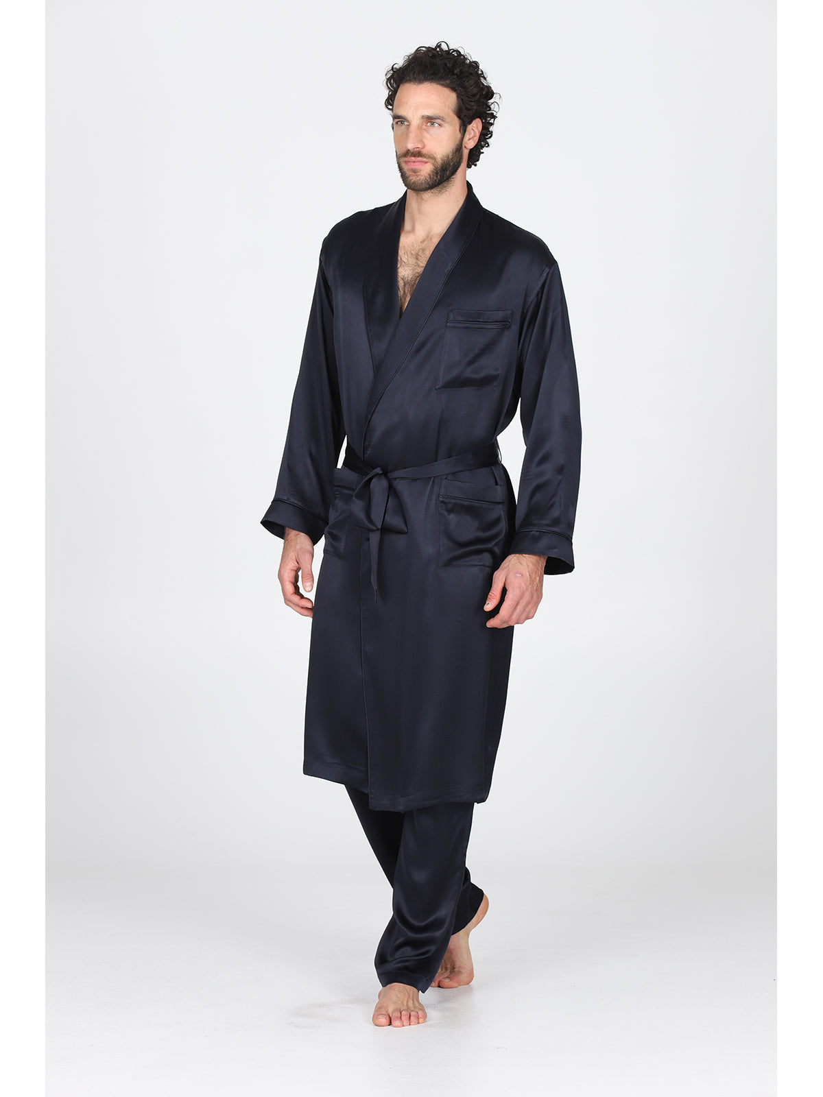 Bathrobe Vestaglia Uomo Da Notte BienBien Vestaglia Velluto Uomo Donna Morbida Camicia Da Notte