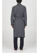 Vestaglia in confortevole jacquard di cotone