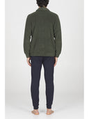 Elegante cardigan in avvolgente pile di viscosa