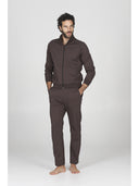 Felpa uomo zip collo alto in tessuto tecnico stretch  j-tech, personalizzabile