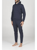Felpa uomo con cappuccio, in tessuto tecnico stretch  j-tech, personalizzabile