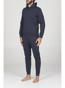 Felpa uomo con cappuccio, in tessuto tecnico stretch  j-tech, personalizzabile