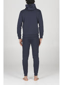 Felpa uomo con cappuccio, in tessuto tecnico stretch  j-tech, personalizzabile